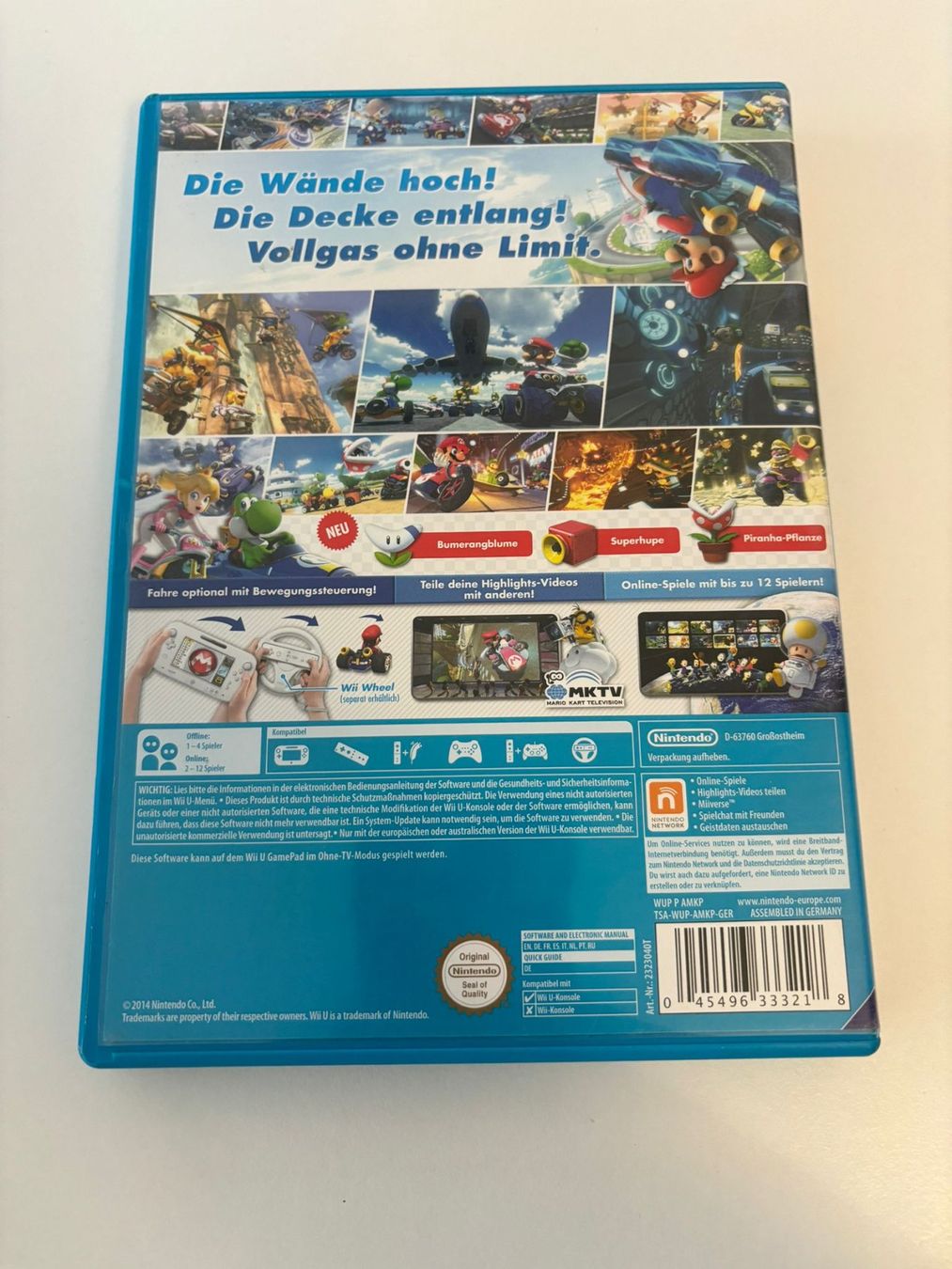 Spiele: Mario Kart 8 (Wii U) – Gebraucht aus Herisau von Seyashop1 2