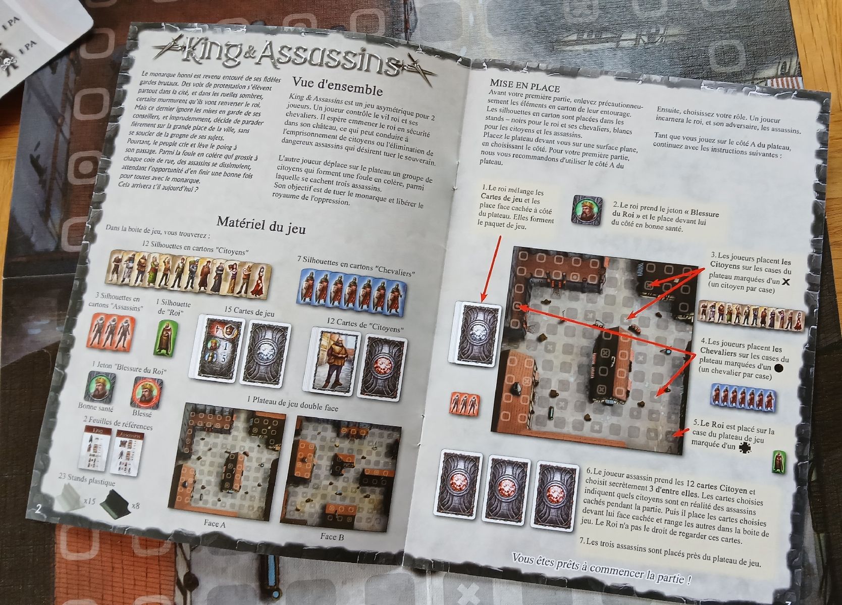 Spiele: jeu de société King & Assassins – Neu (gemäss Beschreibung) aus Tramelan von Belleza82 8