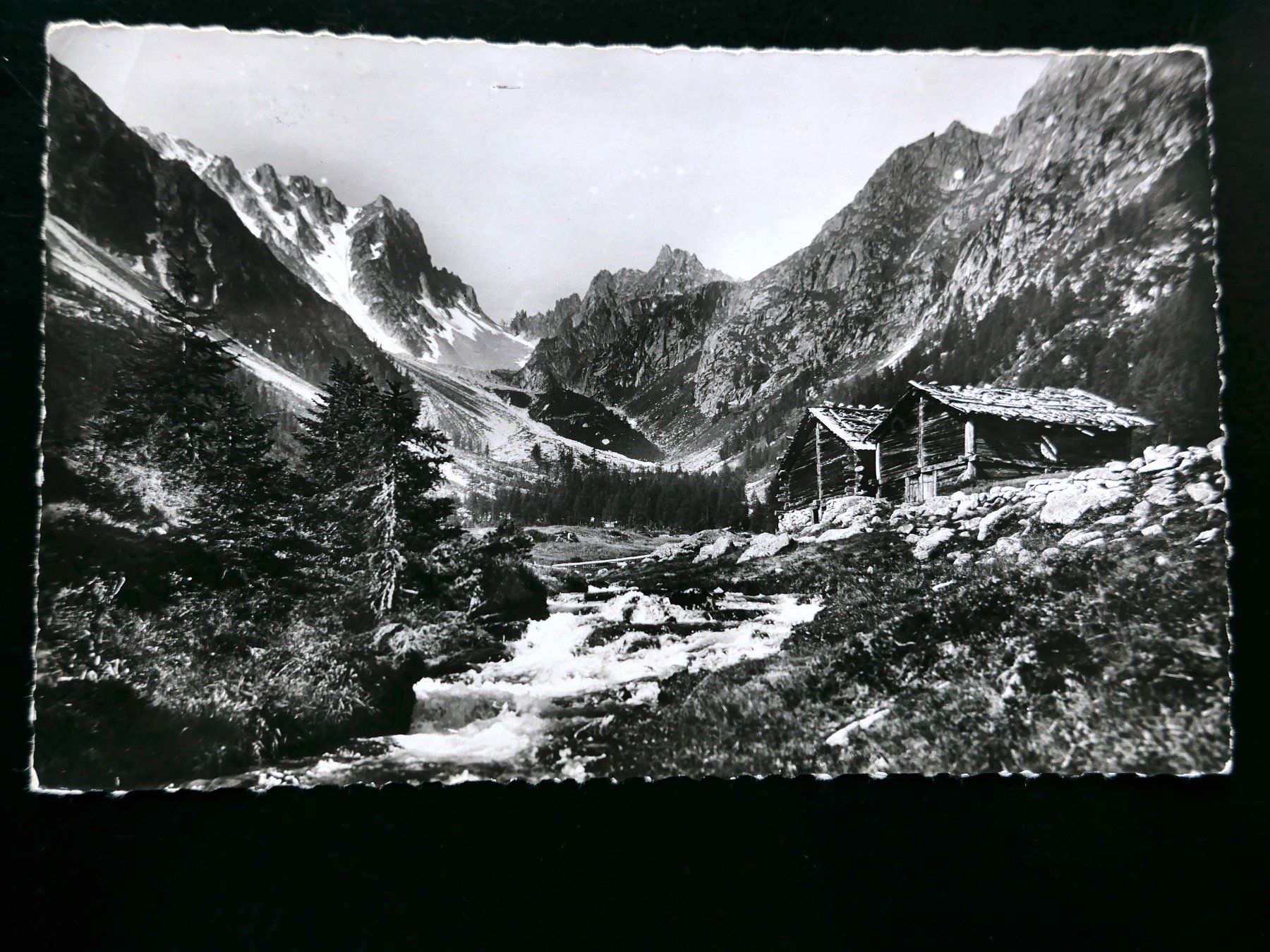 Cartoline postali: AK CHAMPEX Val d'Arpette, gel. 1967 – Usato da Bern venduto da Balzamico