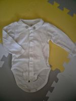 Langarm Body aus Baumwolle Gr. 68 von Petit Bateau