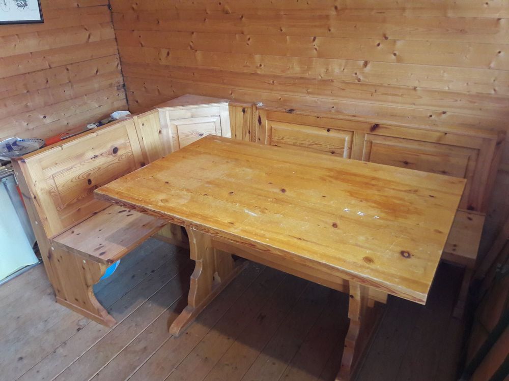 alte Eckbank mit Tisch | Kaufen auf Ricardo
