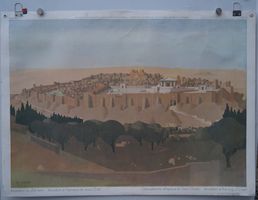 Schulwandbild „Jerusalem zur Zeit Jesu“ – Bruno Meier