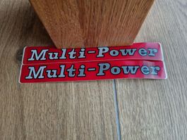 Original Aufkleber Traktor Massey Ferguson Multi Power