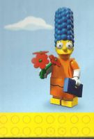 MARGE SUNDAY BEST LEGO MINIFIGURE 71009 SIMPSONS serie 2 new