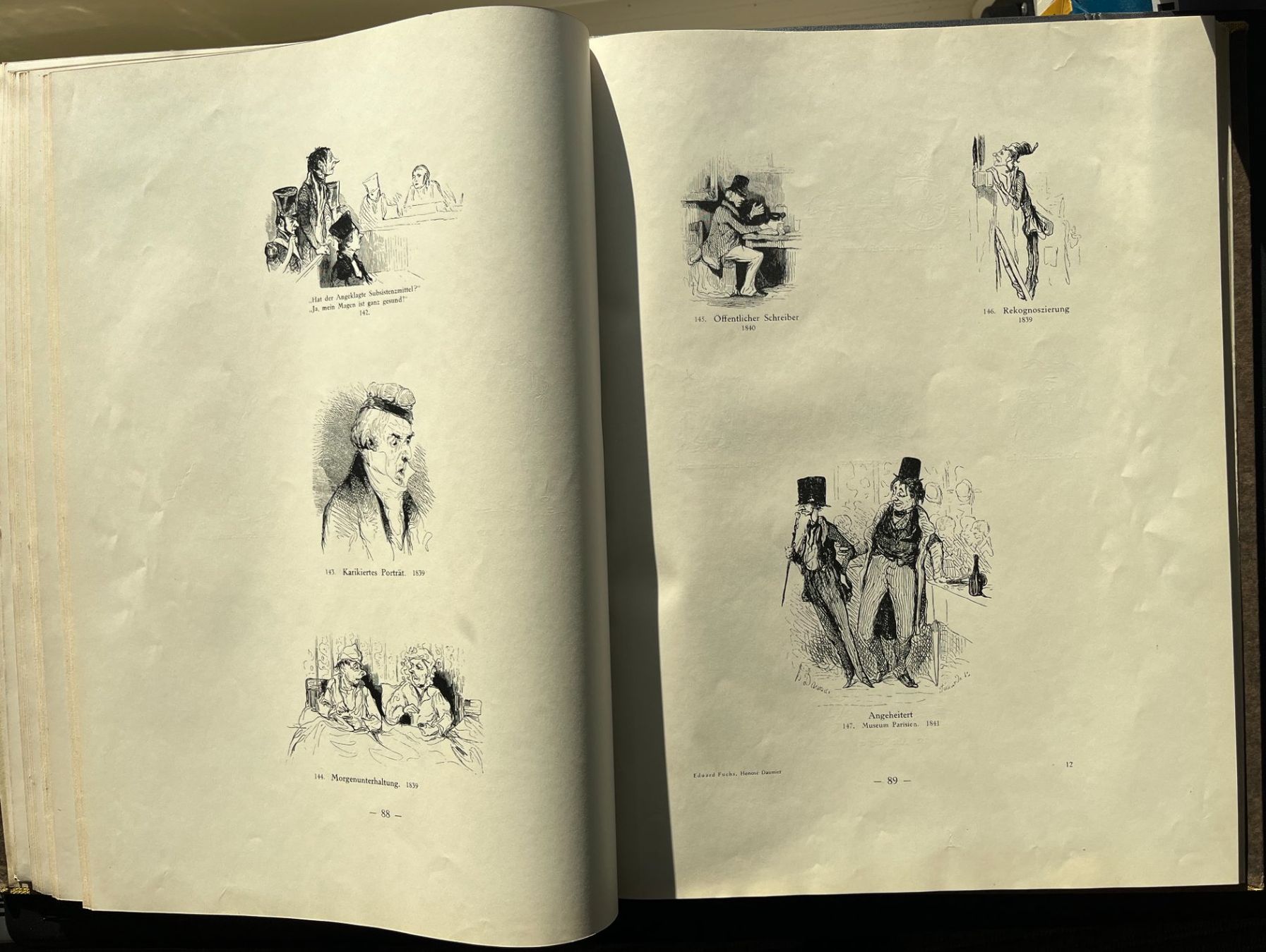 Libri: Honoré Daumier  Holzschnitte 1833-1870 – Usato da Küsnacht ZH venduto da Pluto68 2