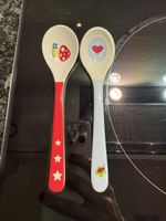 2x Baby Löffel Set, Melamin Löffel für Kinder