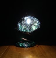 Tischlampe handgefertigtes Einzelstück & Echtheitszertifikat