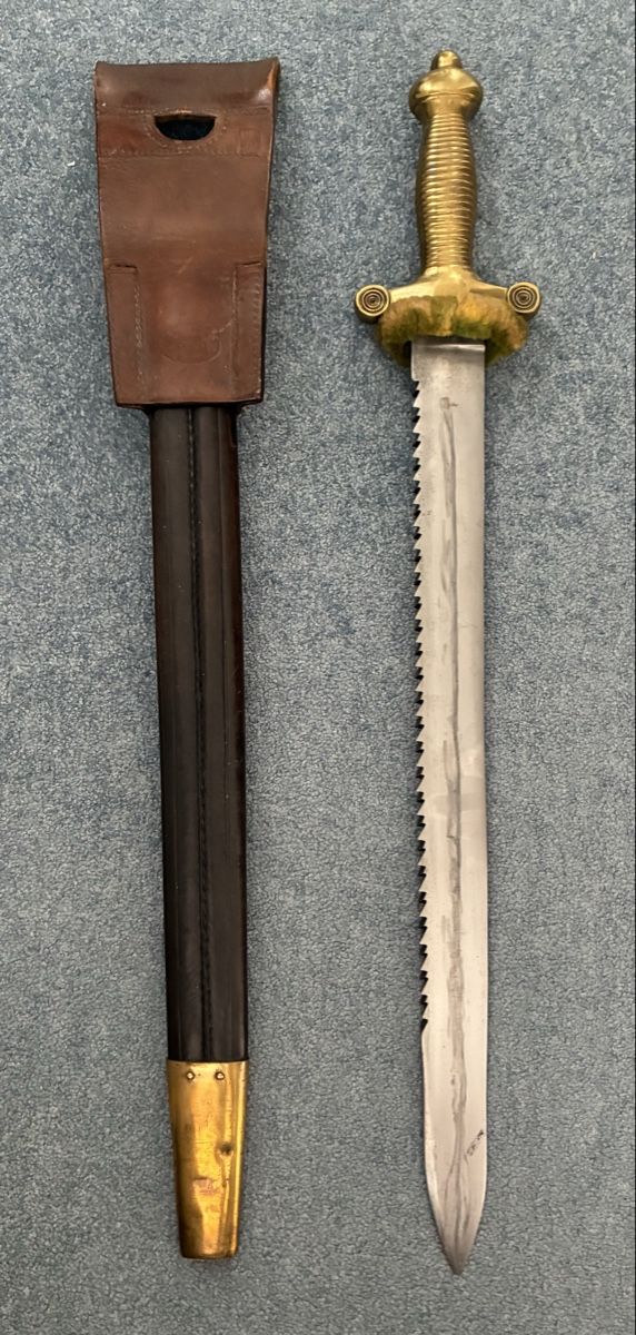 Stichwaffen: Faschinenmesser Vaud 1842/52 – Gebraucht aus Gutenswil von Antiques77 1