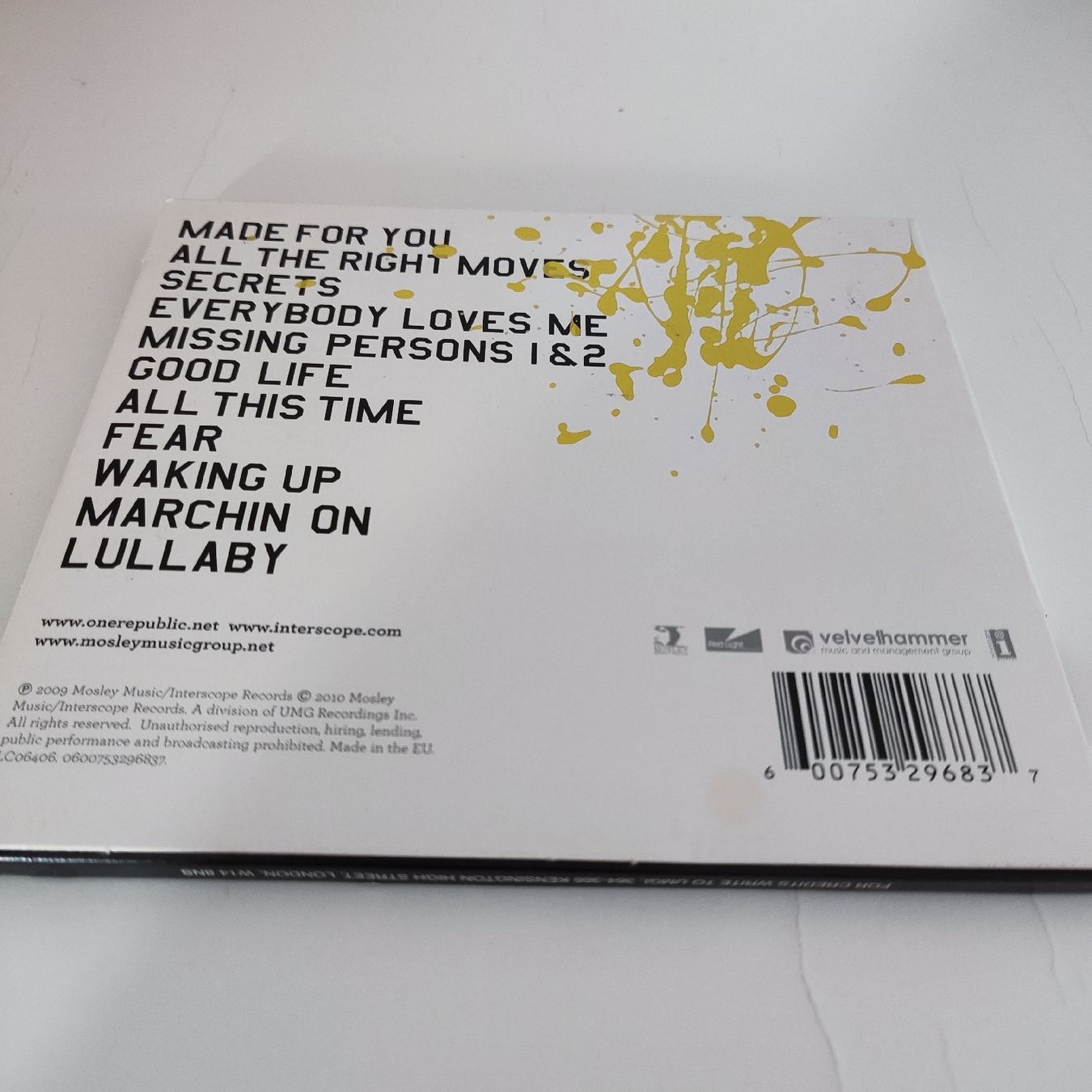 CDs: OneRepublic "Waking up" Album – D'occasion à Schongau par Retro_Shop 2