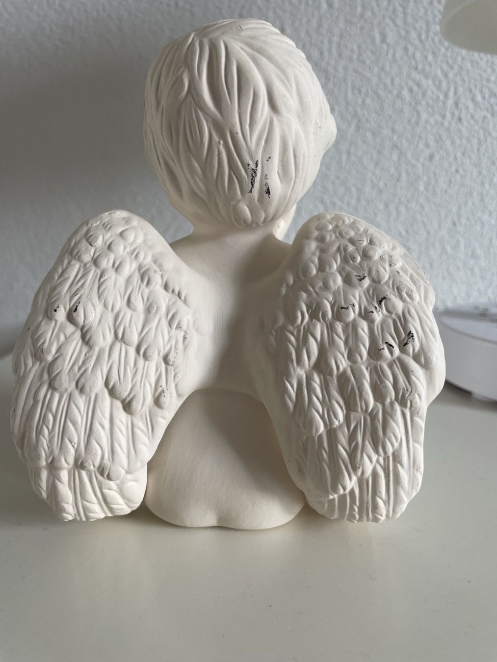 Statuette: Engel sitzend  ca. 15 cm – Usato da Winkel venduto da Kade50 1