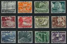 1949 - Technik + Landschaft - Ersttag Voll Stempel ET - dt