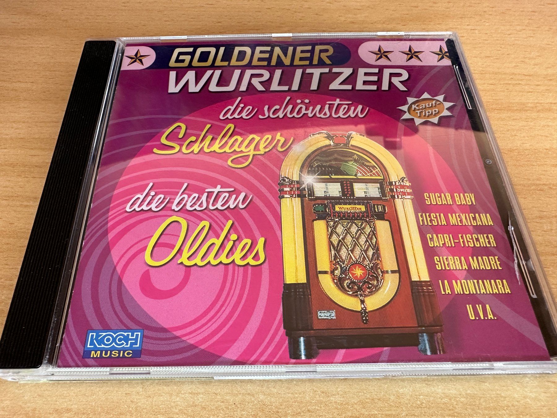 CD: Various – Goldener Wurlitzer – Usato da Rikon im Tösstal venduto da Alpenmutz