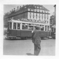 Genf (GE) Historische Strassenbahn Tram foto 6 x 6