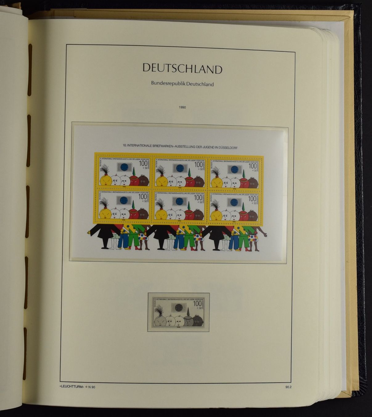 Alle Briefmarken: SAMMLUNG BUNDESREPUBLIK ca. 1981-98 KOMPLETT, POSTFRISCH! – Gebraucht aus Wetzikon ZH von Philimpex 9