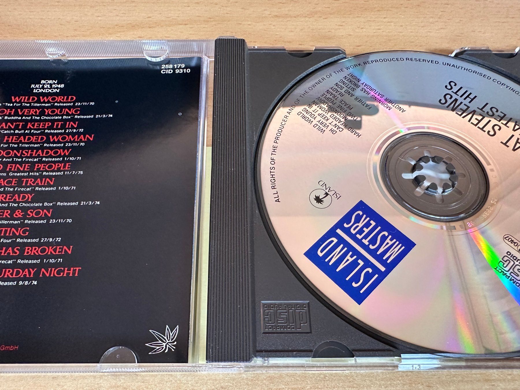 CD: Cat Stevens – Greatest Hits – Usato da Rikon im Tösstal venduto da Alpenmutz 2