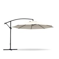 Sonnenschirm 270 cm weiss