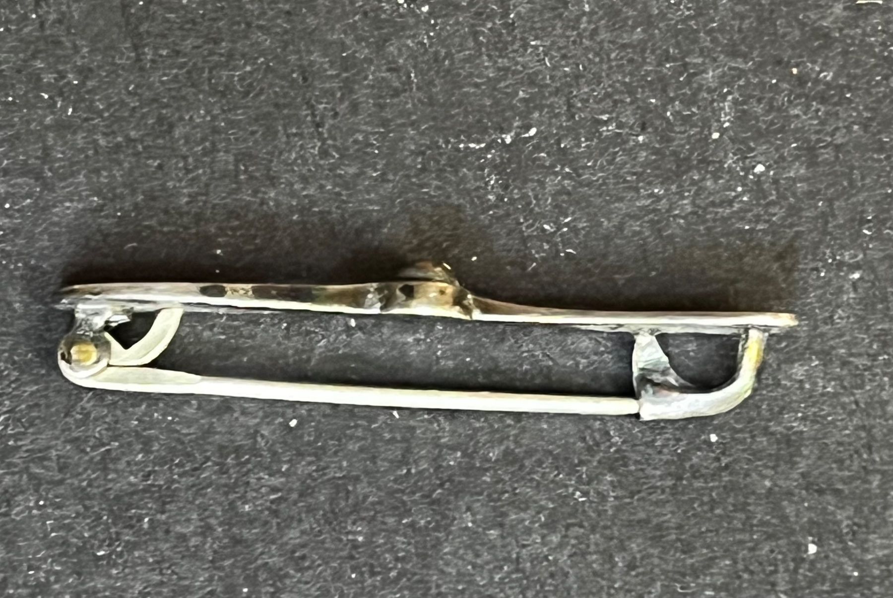 Spille & Fermagli: Antike Brosche "Flugzeugpropeller" - Silber – Usato da Zürich venduto da FV.vintage 3
