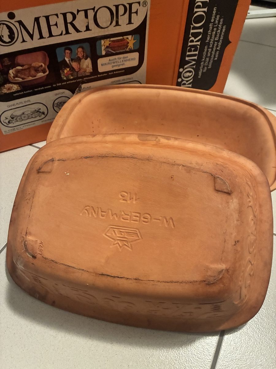 Pentole: Römertopf terracotta – Usato da Maggia venduto da quankina 1