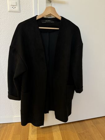 Blazer wildleder schwarz gr xs