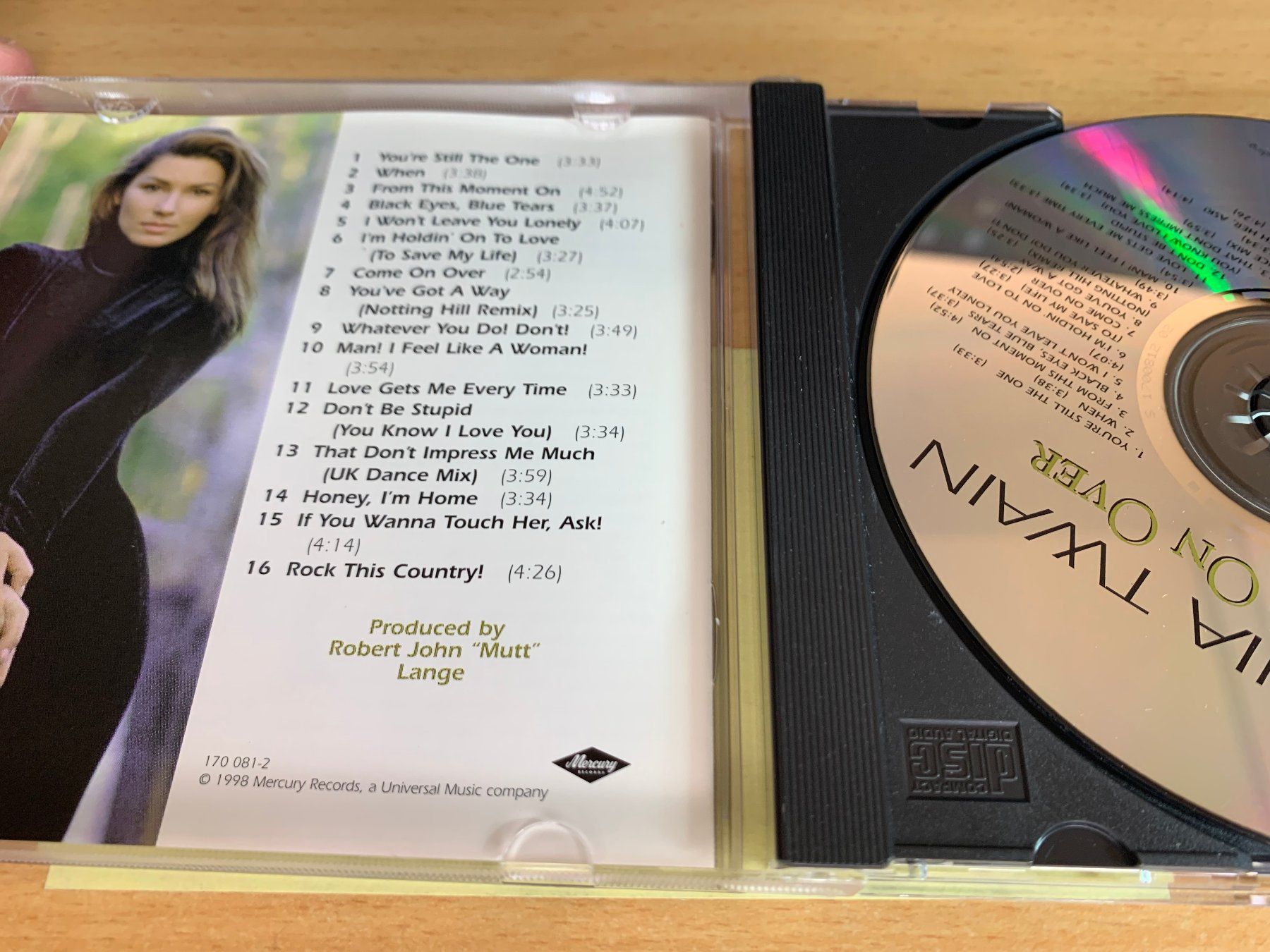 CDs: Shania Twain – Come On Over – Gebraucht aus Rikon im Tösstal von Alpenmutz 2