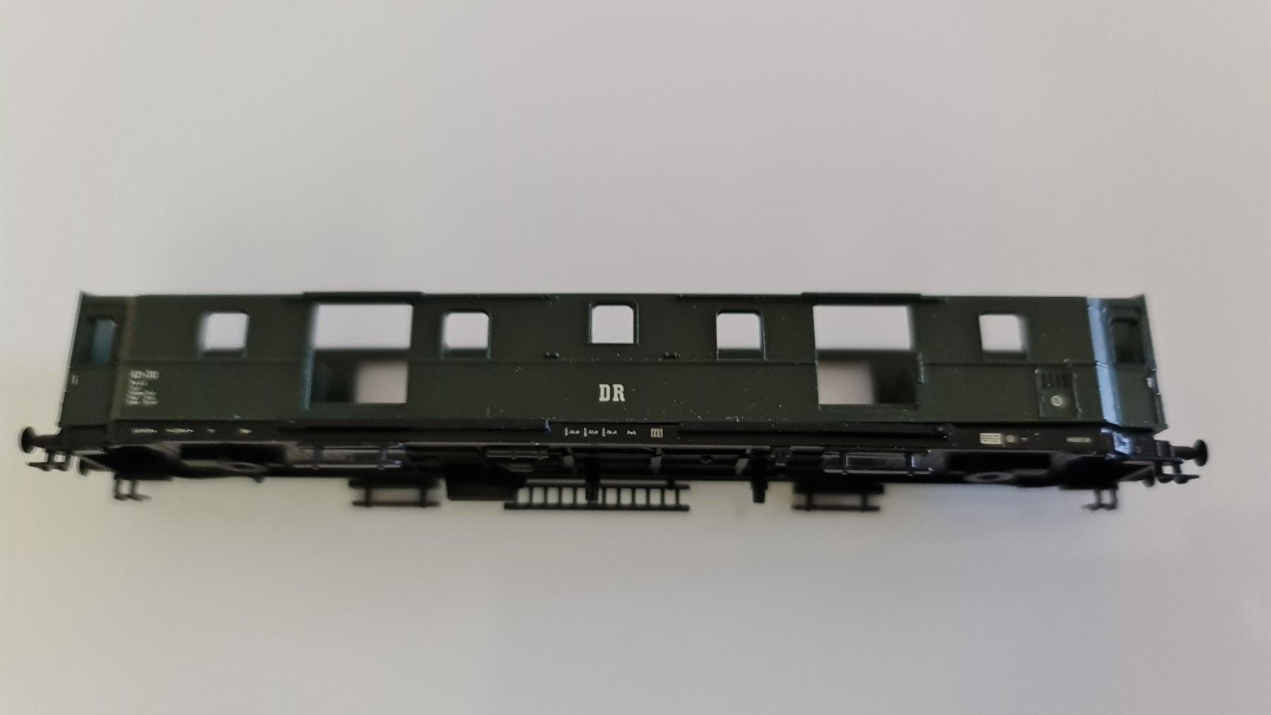 Fleischmann Modellini di ferrovie: Fleischmann DR Postwagen Gehäuse N – Nuovo (secondo la descrizione) da Pfungen venduto da Fastback66 5