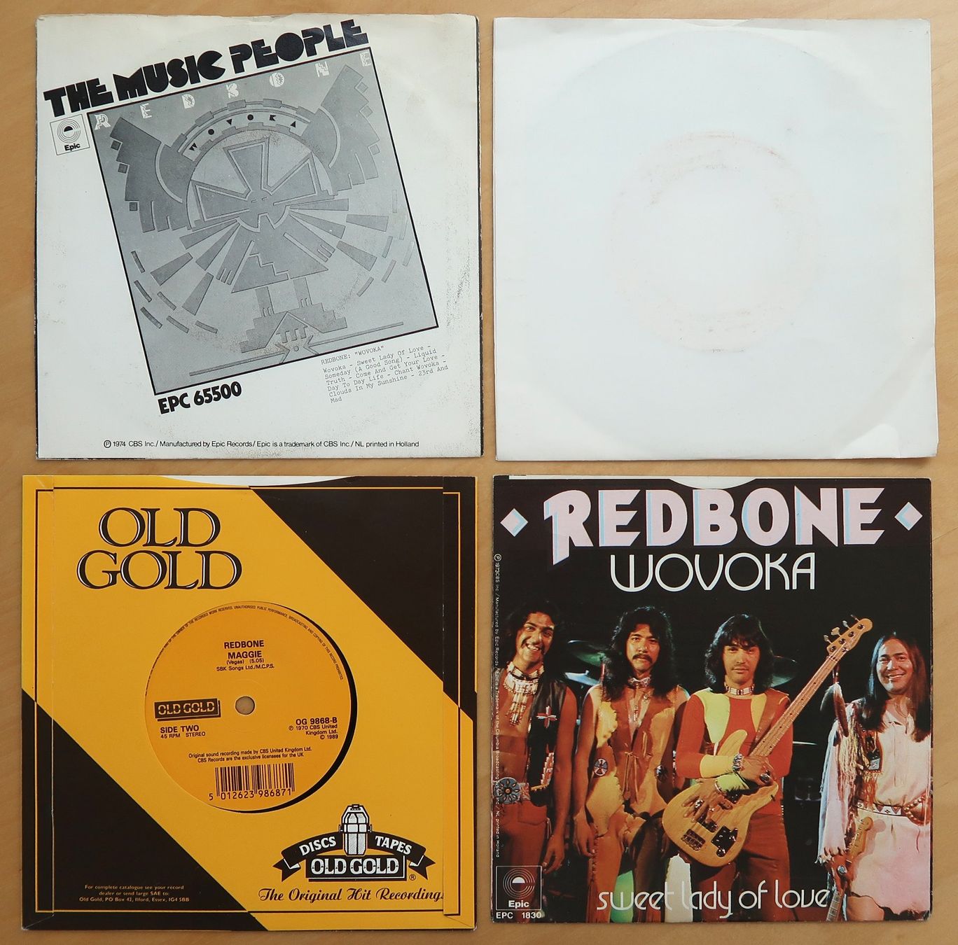 Schallplatten: REDBONE - 4 VINYL SINGLES (VG-/+) – Gebraucht aus Hedingen von Studers 1