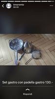 Set Gastro: padella sauciere, colino, scolapasta, retino