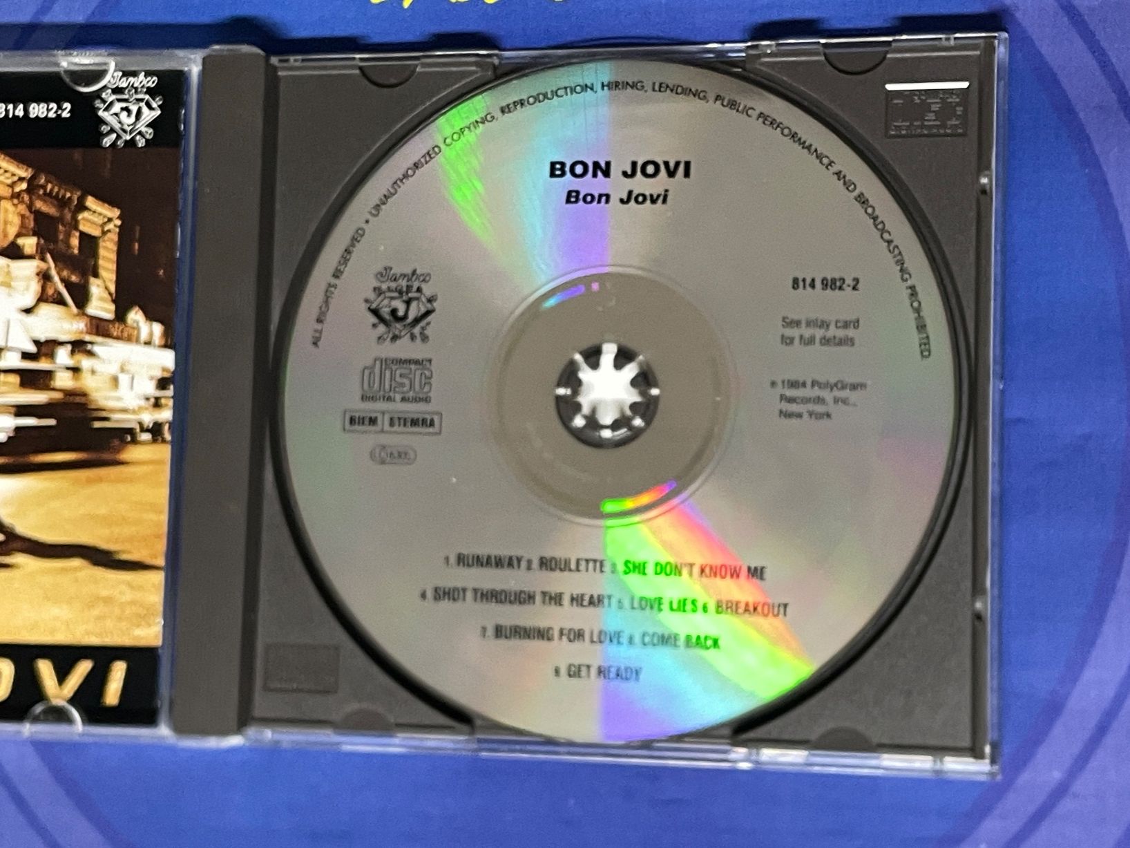 CD: Bon Jovi – Usato da Muri b. Bern venduto da AdidasCollector 2