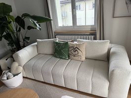 Micasa Rayas 3er-Sofa — erst 1 Jahr alt