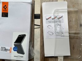 Gratis Spigen AirSkin Transparent Case für Samsung Z5 Flip