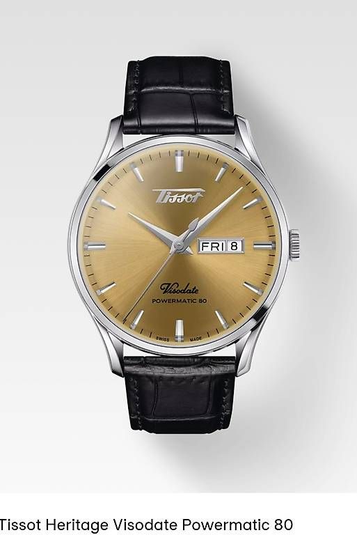 Tissot Orologi: Tissot Heritage Visodate Powermatic 80 – Usato da Versoix venduto da Treska 4
