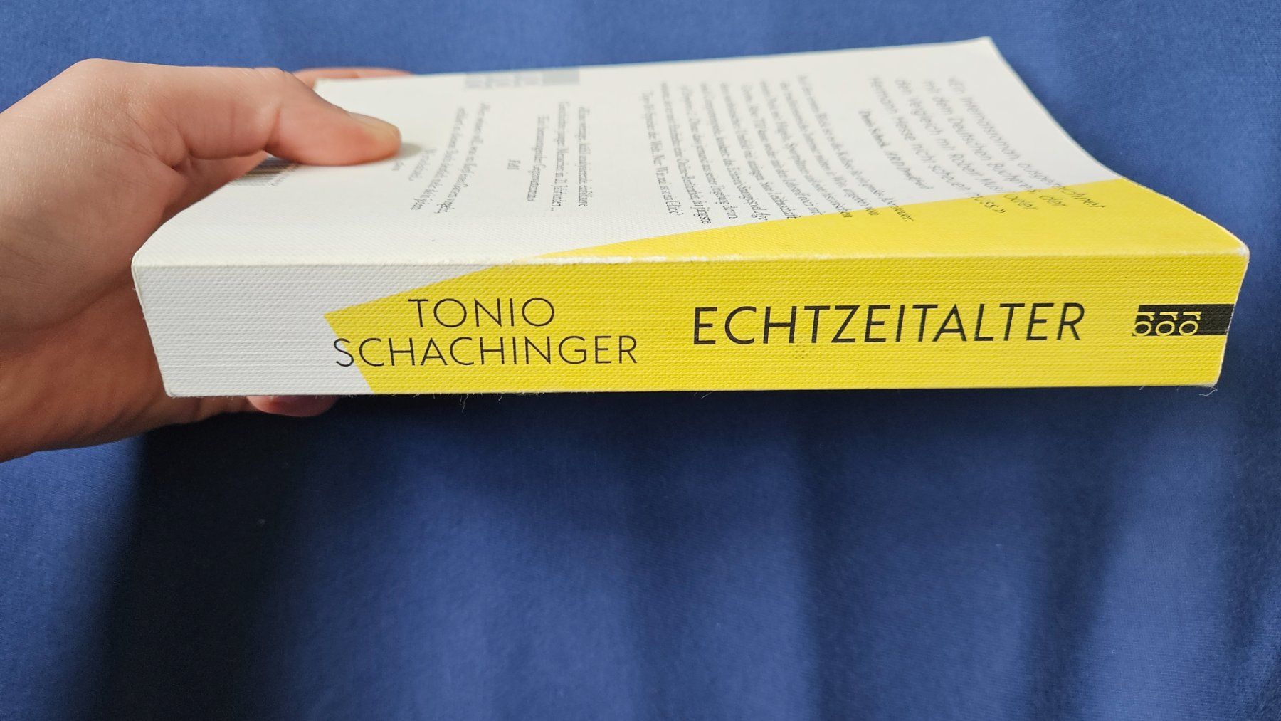 Libri: Echtzeitalter - Tonio Schachinger – Usato da Bern venduto da Snowflake38 1