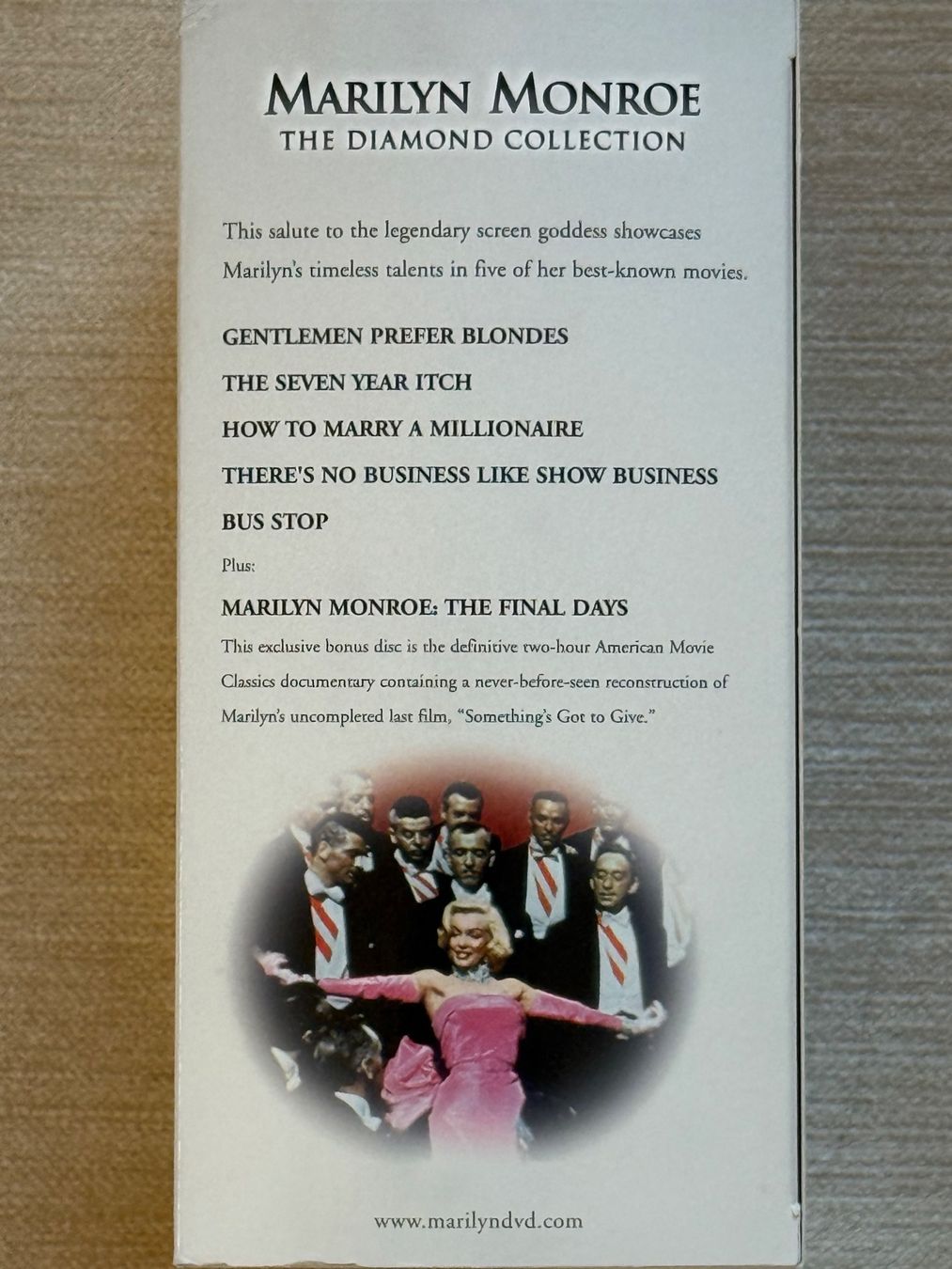 Tutti i DVDs: Marilyn Monroe - The Diamond Collection DVD Box Set – Usato da Wallisellen venduto da psimeon 1