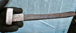 antiker Schlag- Spezial- HAMMER gerundet