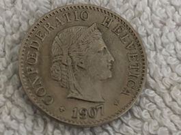5 centimes/rappen 1907
