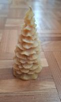 Bougie sapin en cire d'abeille neuve/Bienenwachs-Christbaumk