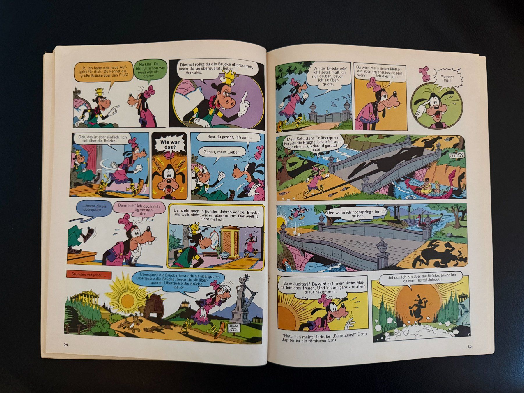 Fumetti: GOOFY  als  Herkules  Vintage 1983 – Usato da Subingen venduto da ArtBead 2