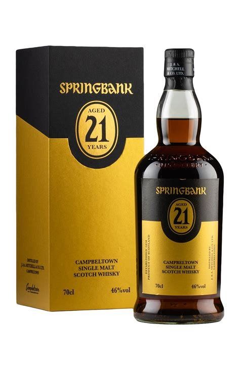 Springbank Spirituosen: Springbank 21 ans – Neu und originalverpackt aus Le Locle von drinkshop