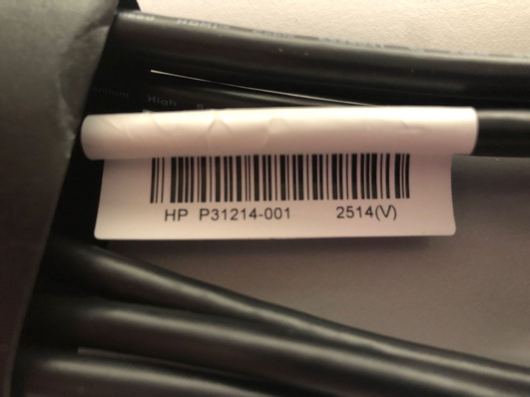 Hewlett Packard Cavi: HP HDMI Kabel High Speed – Nuovo e nell'imballaggio originale da Oberweningen venduto da Jelo 1