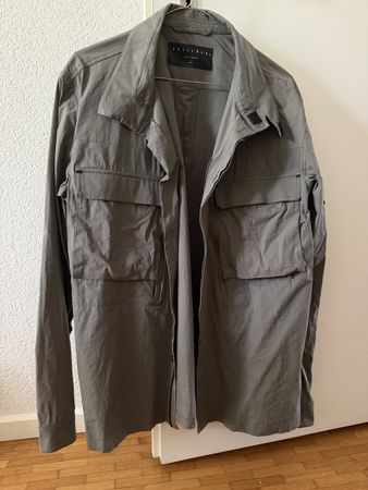 Vollebak Planet Earth Shirt olive green/grey - L