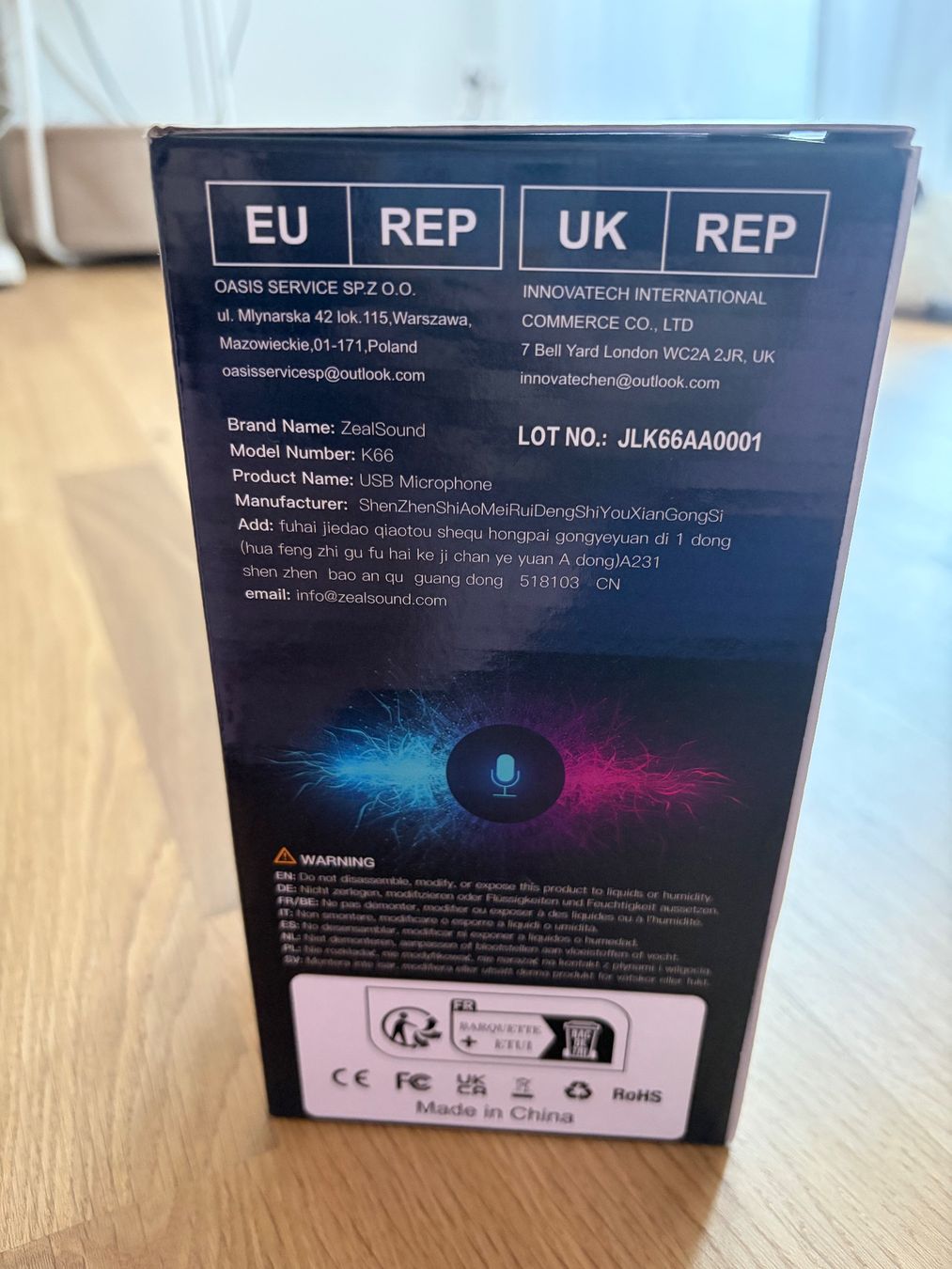 Microfoni: zealsound K66 USB Microphone – Usato da Spreitenbach venduto da galus_z 3