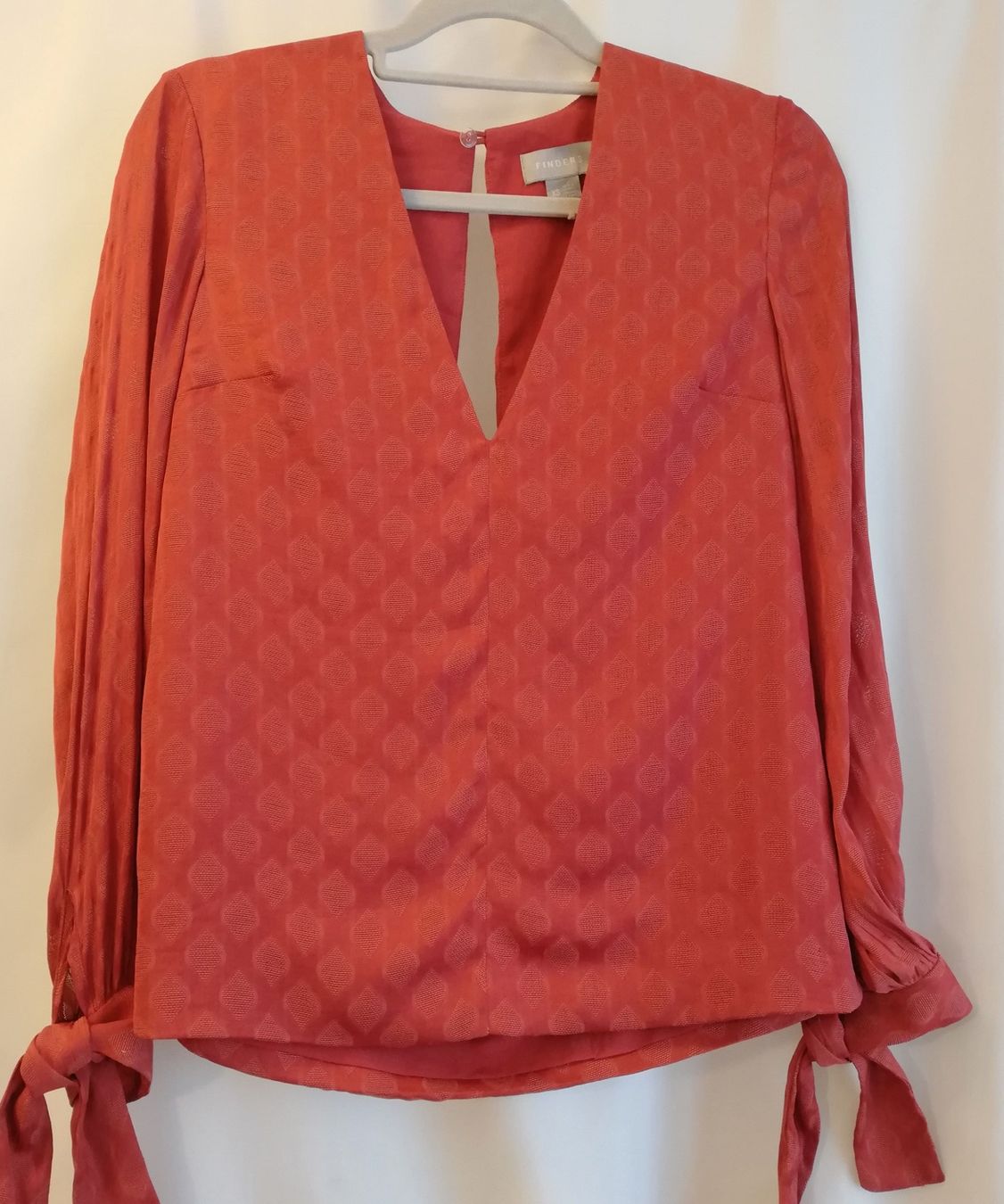 Blusen: Chemisier Élégant couleur teracotta – Gebraucht aus Fribourg von hap_25hw