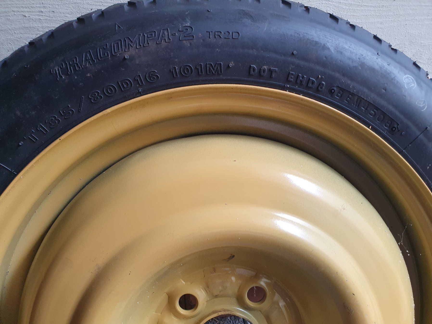 Subaru Pneumatici & Ruote complete: Roue de secours pour SUBARU – Nuovo e nell'imballaggio originale da Lavey-Village venduto da Dumbine 2