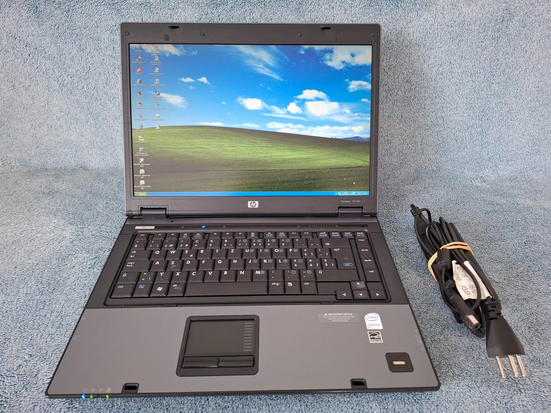 HP Compaq 6710b 15.4 Zoll, Windows XP SP3 & Office 2007 (Gebraucht