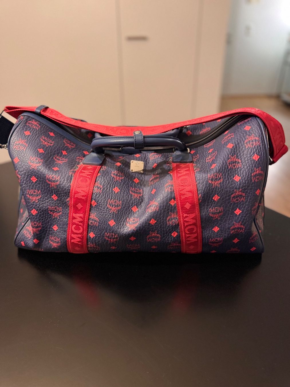 Mcm Taschen: MCM - Ottomar Weekender in Visetos - Deep Blue Sea – Gebraucht aus Zollikon von Romainporot 1