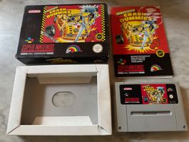 THE INCREDIBLE CRASH DUMMIES SPIEL FÜR SUPERNINTENDO IN OVP