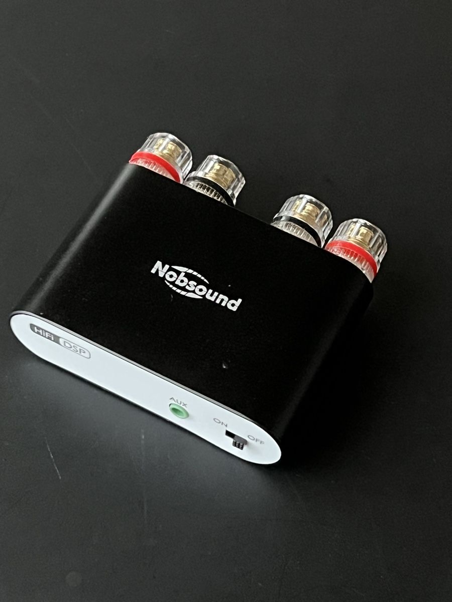 Nobsound NS-10G Mini digitale versterker Bluetooth 5.0-100W met voeding zwart