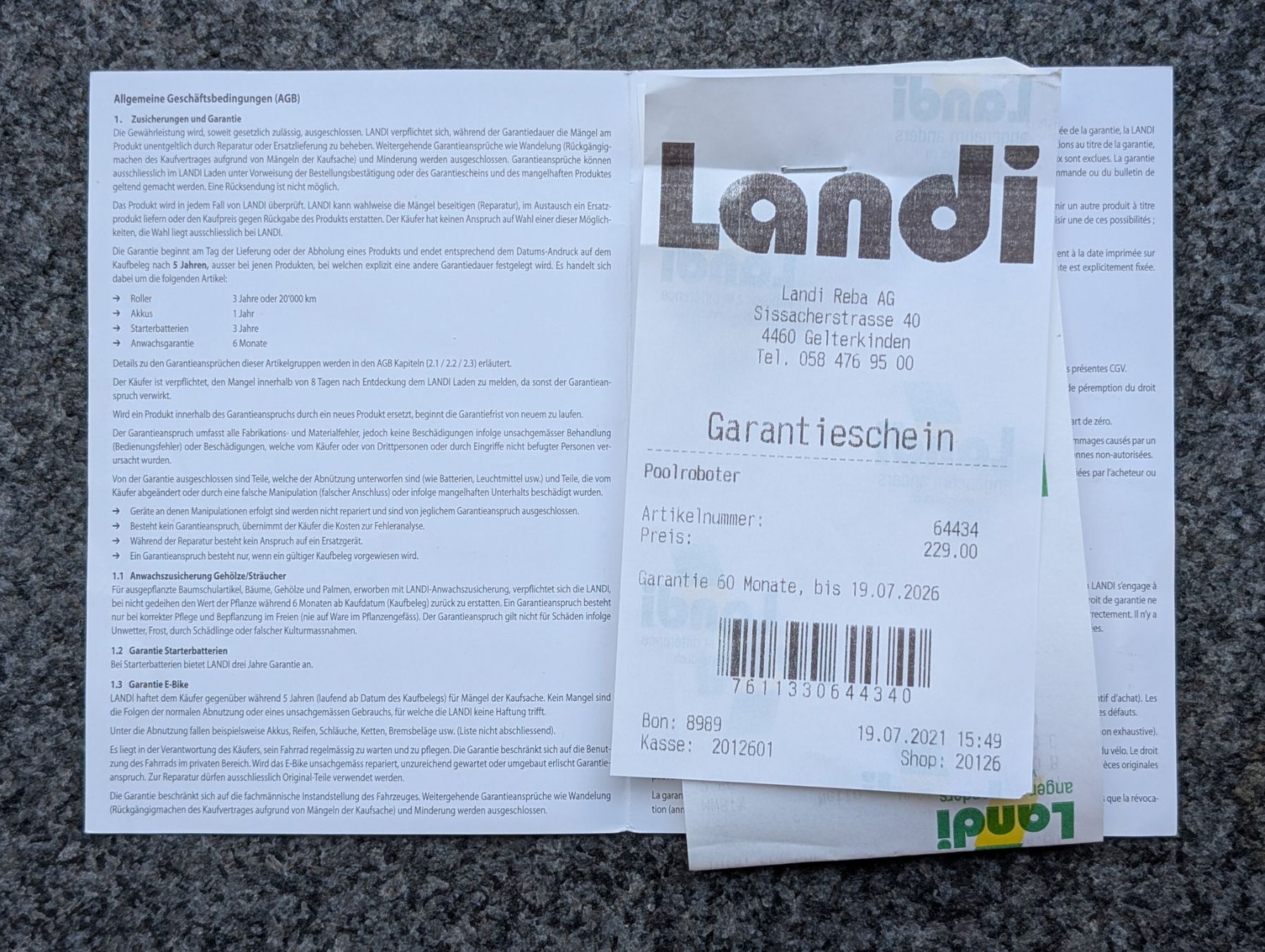 Schwimmbad-Zubehör: Landi Poolroboter (HJ1103) – Gebraucht aus Münsingen von Humbapa 5