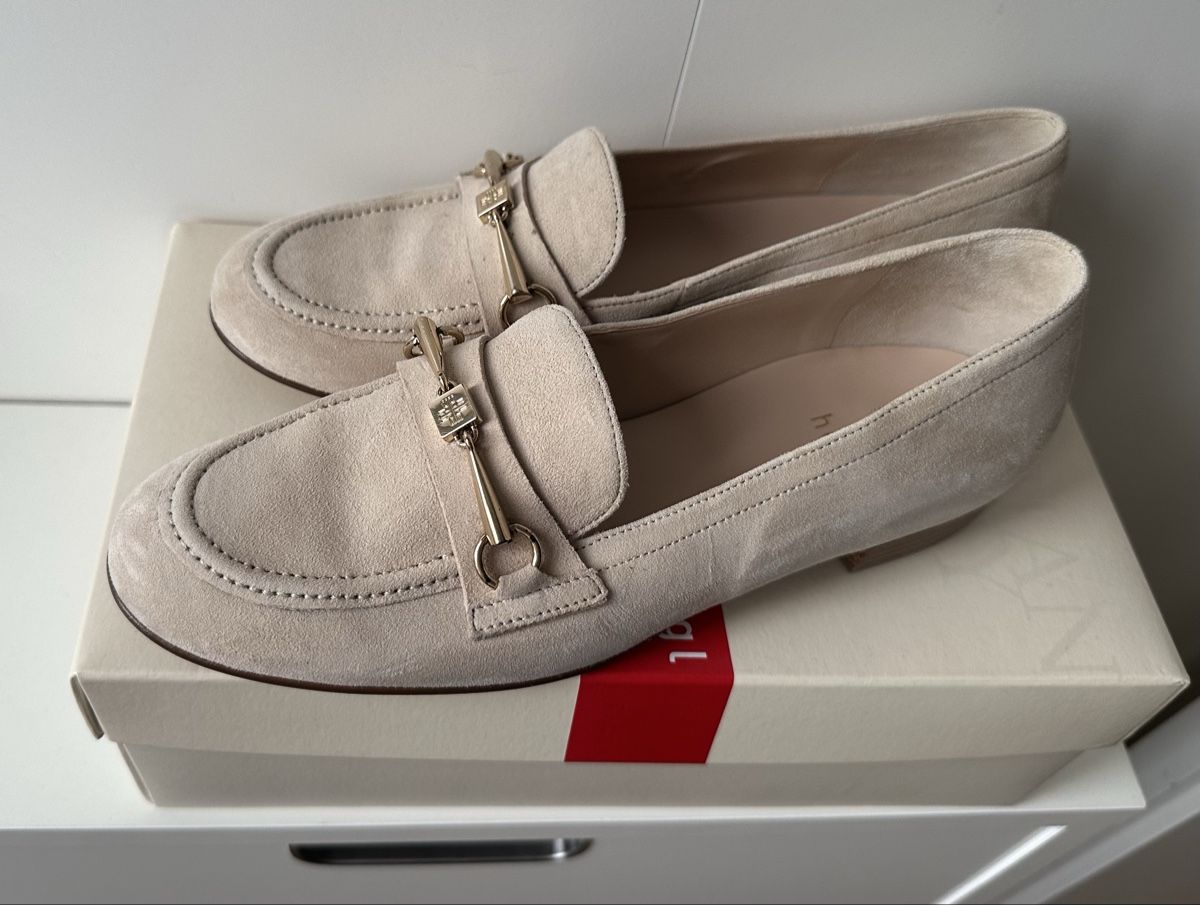 Scarpe da donna: Högl Slipper Samt-Leder gr. 37 NEU – Nuovo e nell'imballaggio originale da Wetzikon ZH venduto da brandshop 1