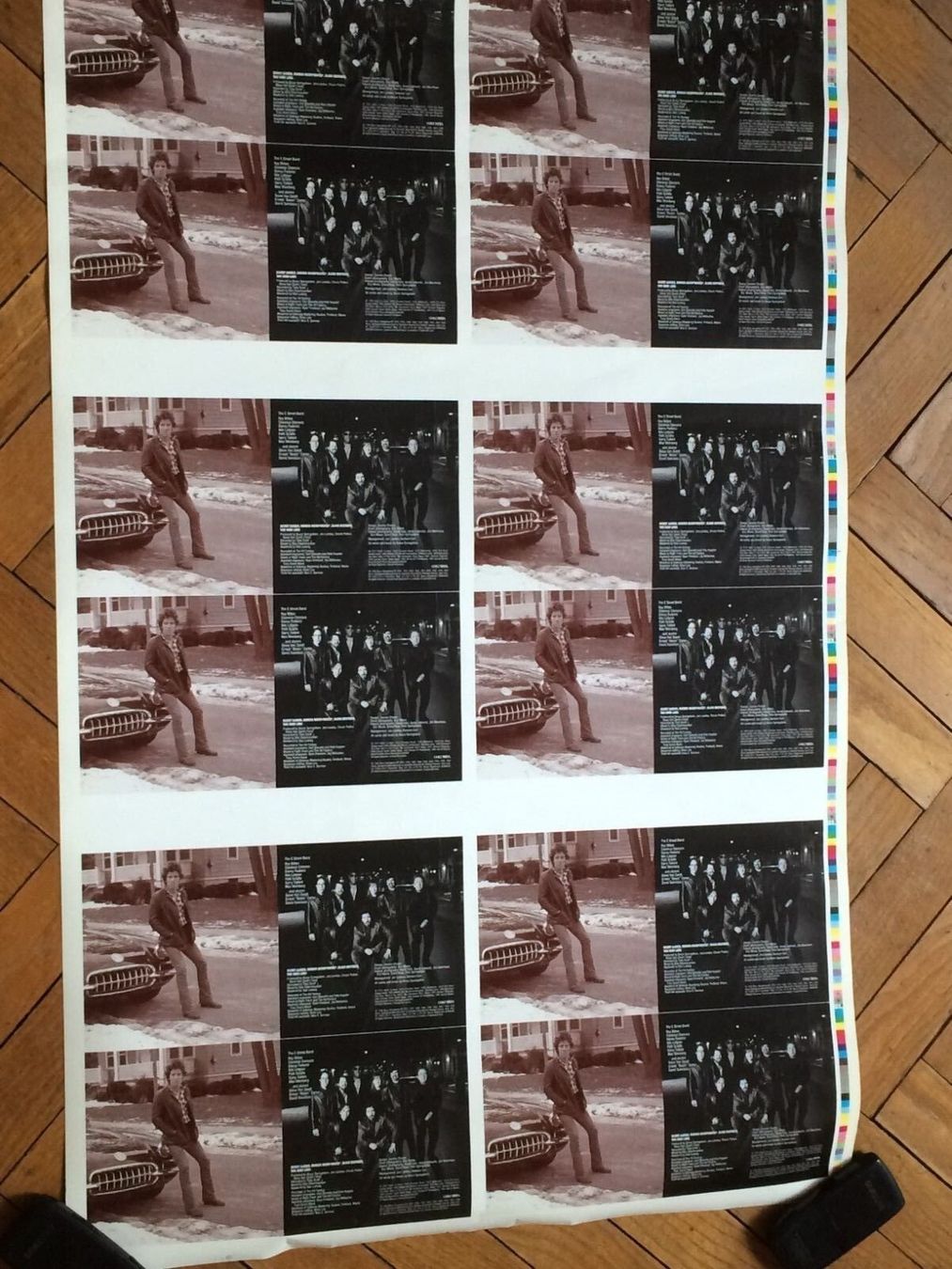 Foto & Immagini: SPRINGSTEEN uncut sheet greatest hits booklet inner pages #3 – Usato da Vezia venduto da Aquarius_Age